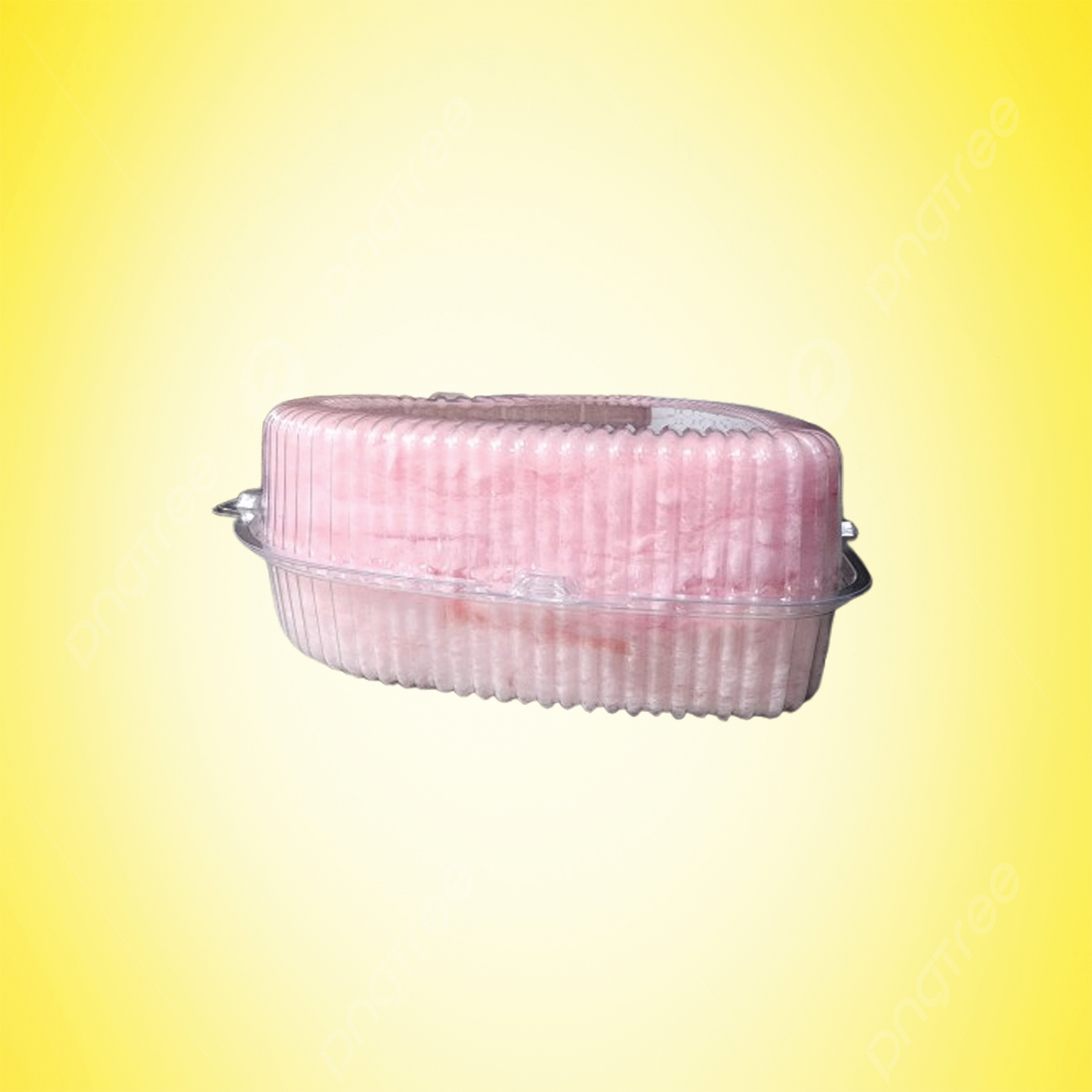 Cotton Candy 8in Heart Cake