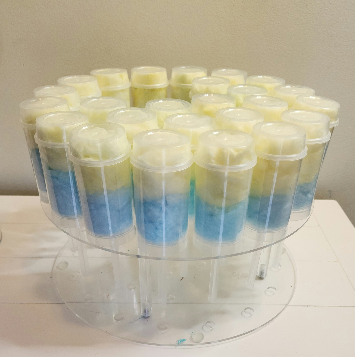 Cotton Candy Push Pops