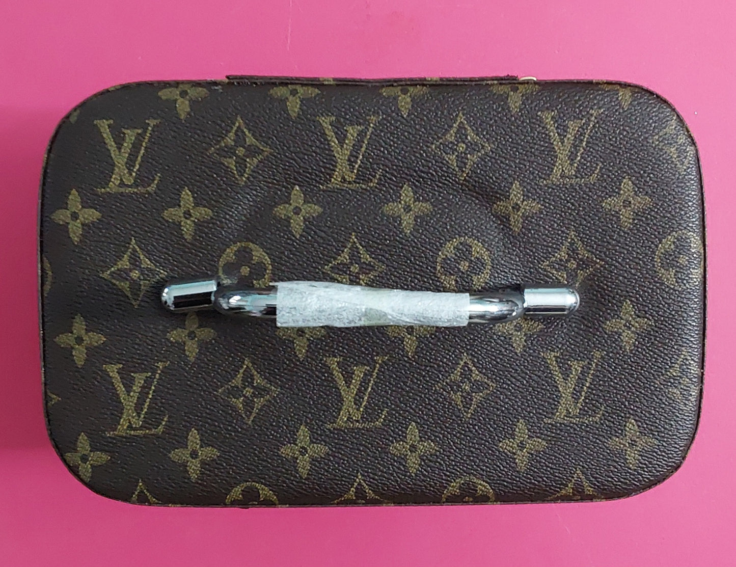 LV Style Cosmetic Bag