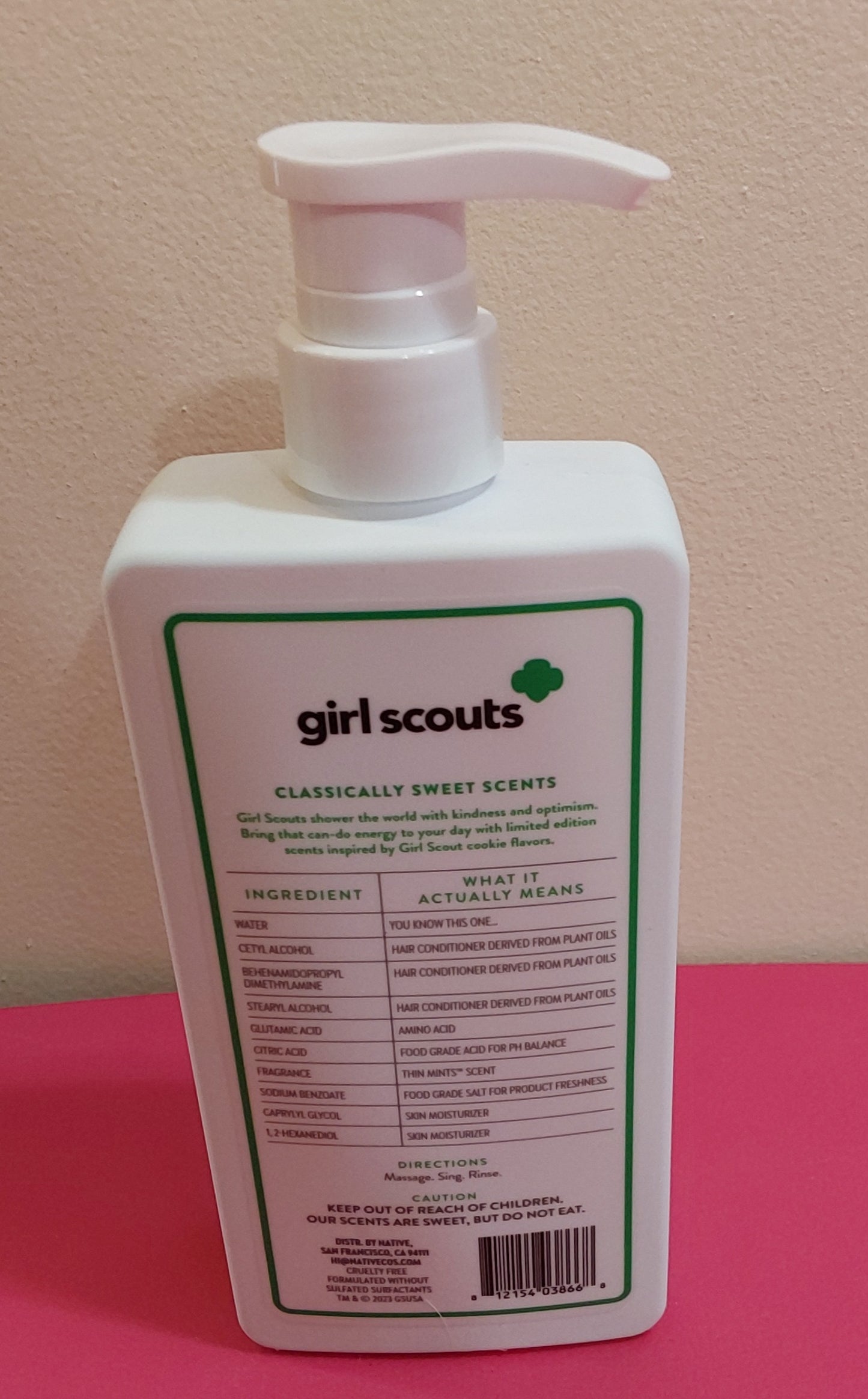 Native Brand Thin Mints Conditioner (ONLY)