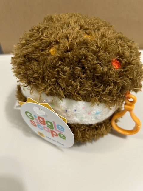 (Copy) Giggle Scapes plushie Clip on Pizza